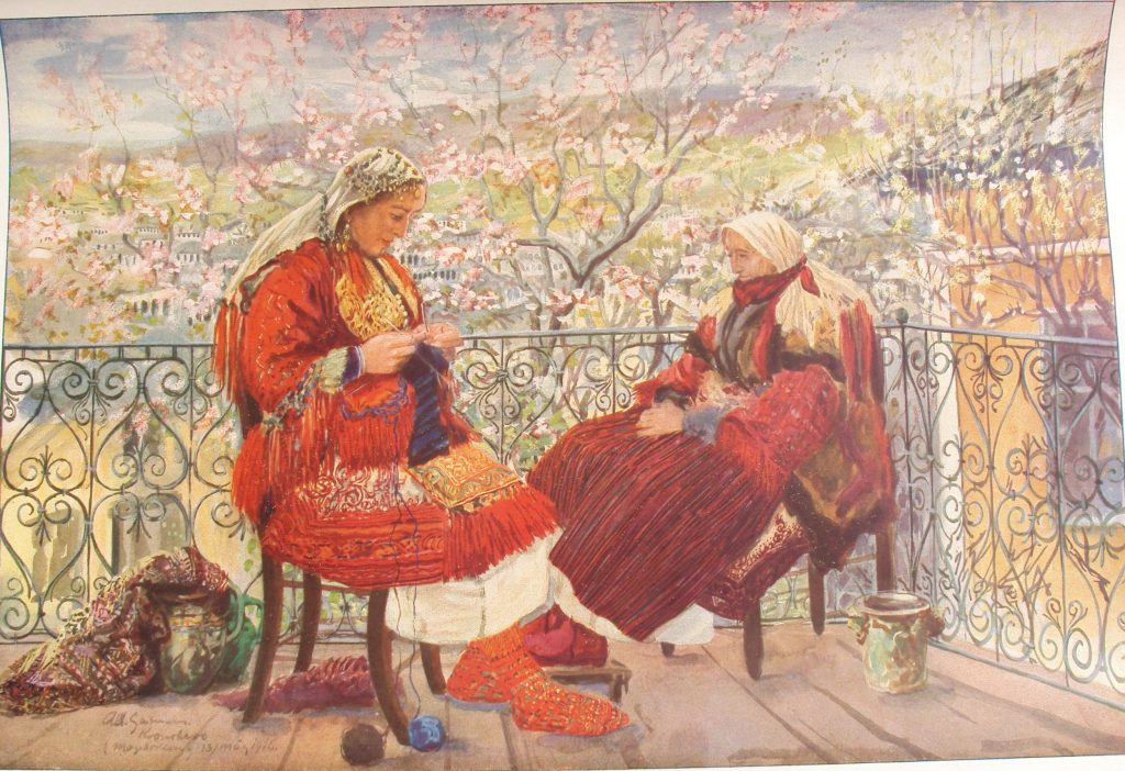 Albert Gartmann 1876-1955 Macedonian Women in Krusewo-1916