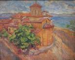 Branko-Popović-1882-1944-Monastery-St.-Naum-Ohrid-1931-oil-on-canvas