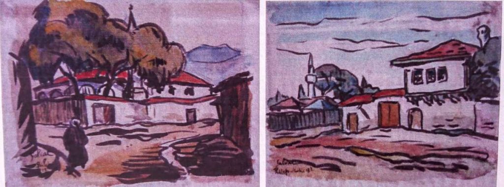 Francois-Salvat-1892-1976Prilep-1918-watercolors