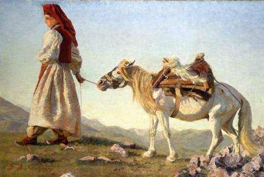 Fritz-Berthold-Neuhaus-1882–-1956-Macedonian-Peasant-1911-oil-on-canvas