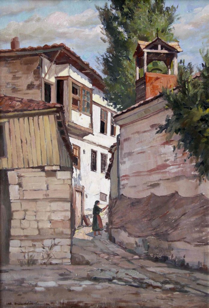 Ivan-Dzambazov-XIX-XX-Ohrid-1943-oil-on-canvas