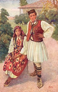 Ludvik-Kuba-1863-–-1956-Folk-Costumes-from-Bitola-and-Skopje-regions-1925-oil-canvas