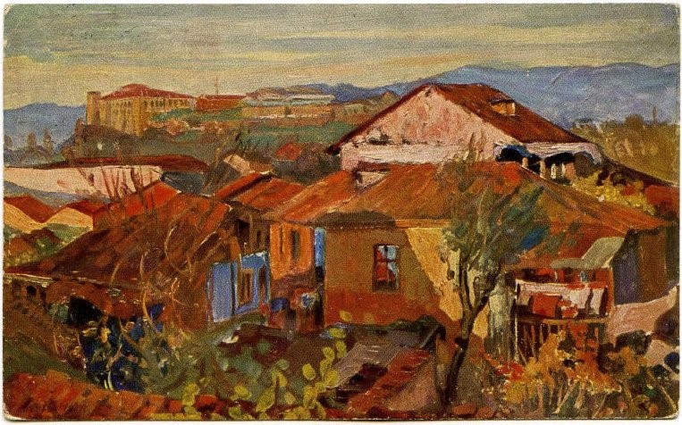 Nikola-Michailov-1876-–1960-Skopje-Uskub-1917oil-on-canvas