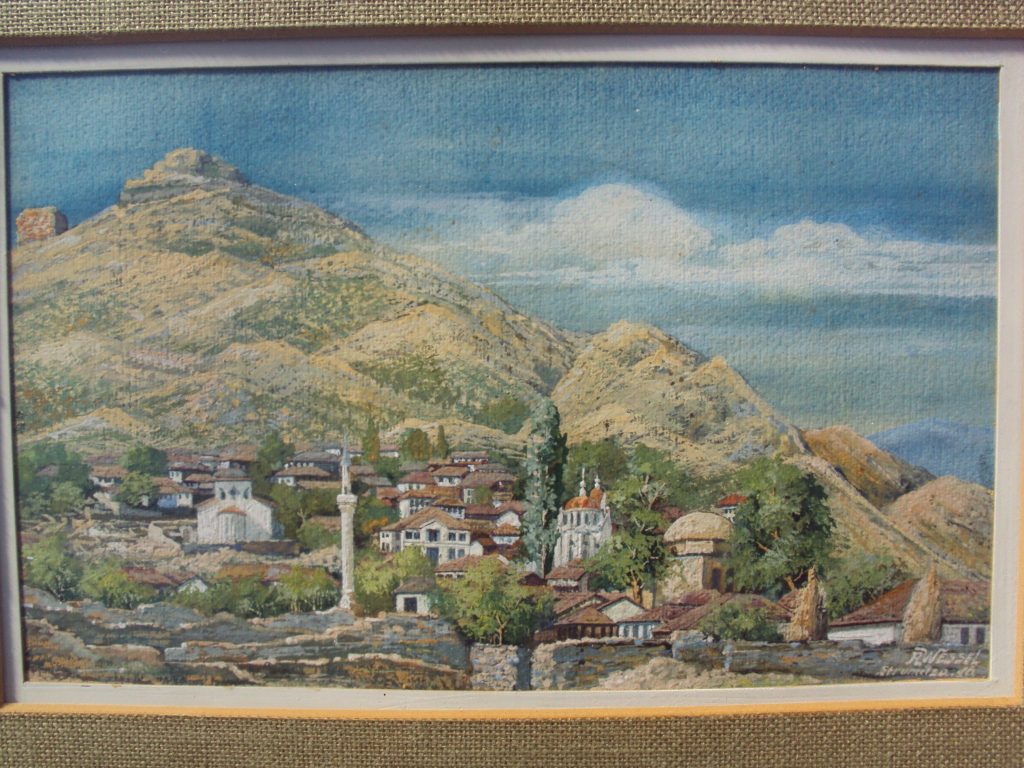 Rudolph-Wessel-XIX-XX-Strumica-1917-gouache