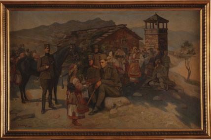 Vasa Eskicevic 1867-1933 Gruniski Vis Macedonia 1920