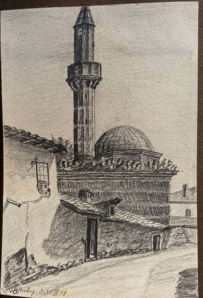 Werner Birkenfeld (XIX-XX) Drawings from Macedonia Ushkub