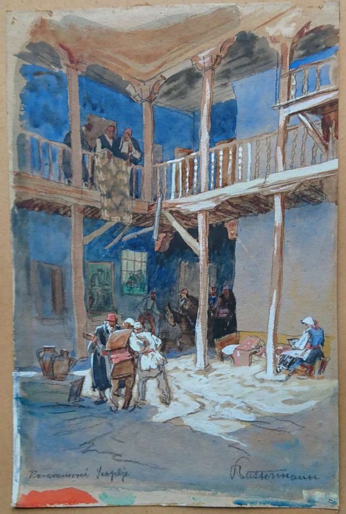 Willem Battermann (1872 -1976), Turkish An, Skopje